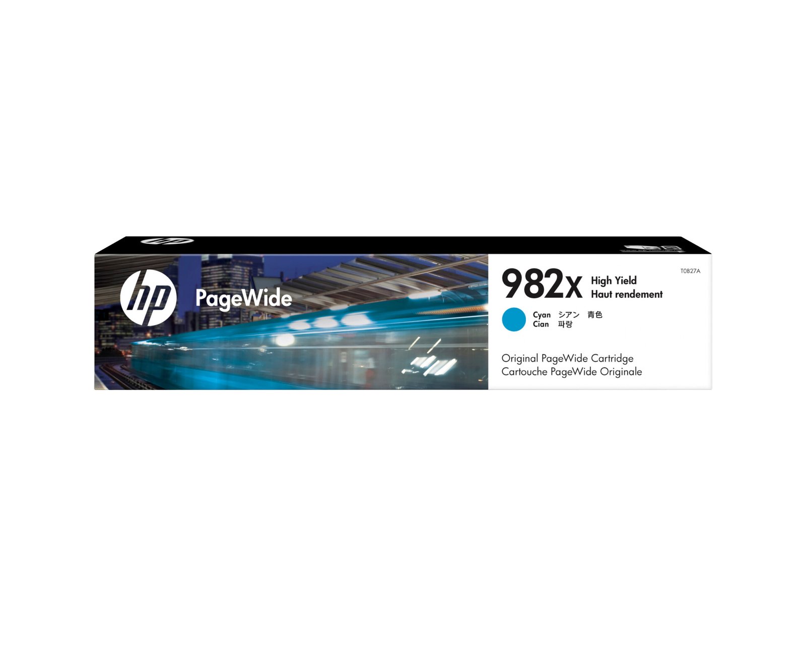HP 982X High Yield Cyan Original PageWide Kartric (T0B27A)