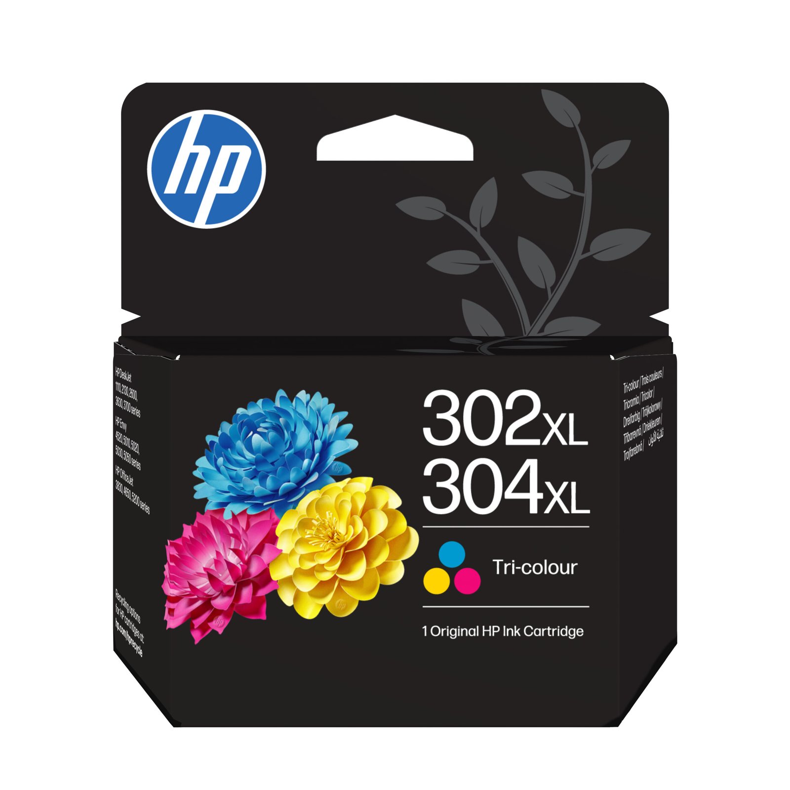 HP 302XL/304XL Tri-clr Original Ink Crtg (B7RT8AE)
