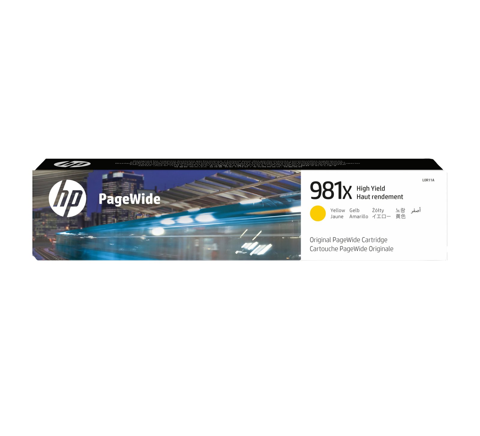 HP 981X High Yield Yellow Original PageWide Kartric (L0R11A)