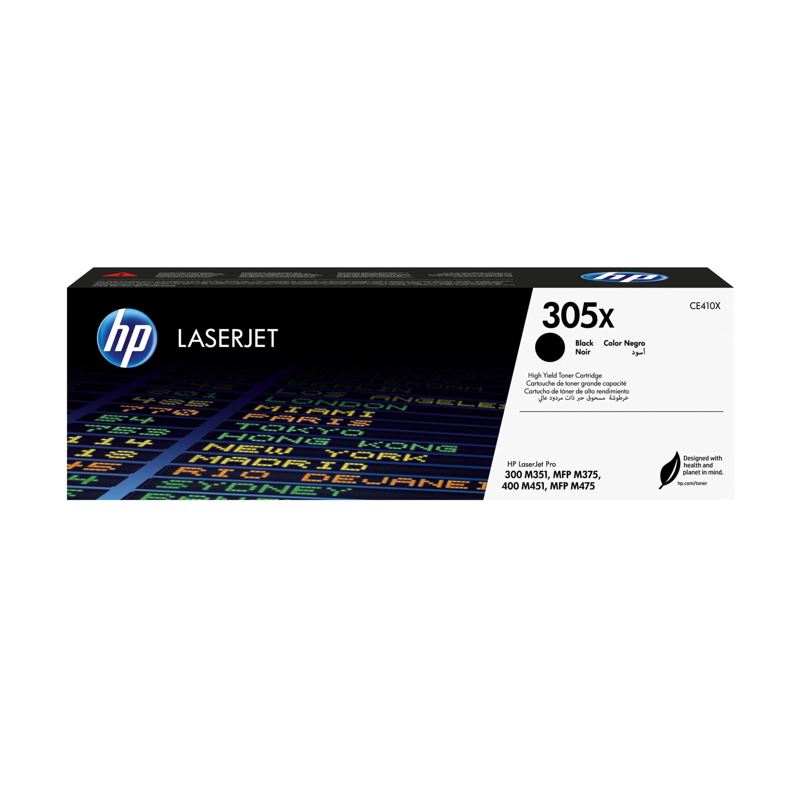 HP 305X High Yield Black Original LaserJet Toner Kartric (CE410X)