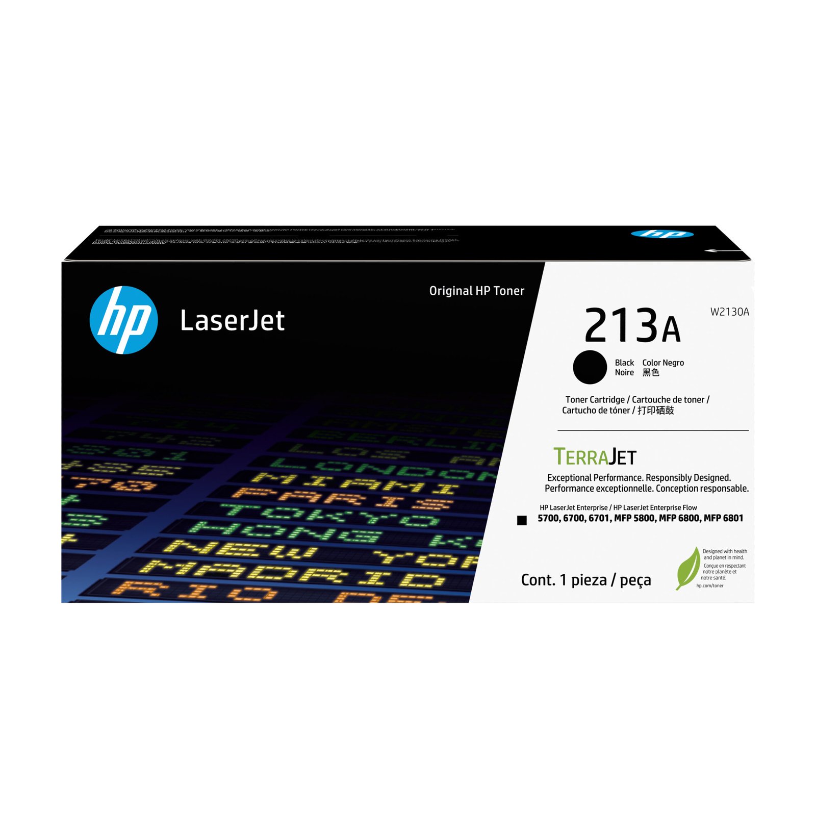 HP 213A Blk Original LaserJet Toner Crtg (W2130A)