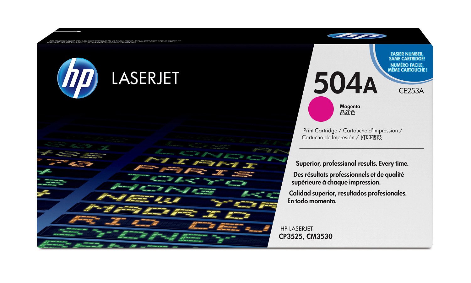 HP 504A Magenta Original LaserJet Toner Kartric (CE253A)