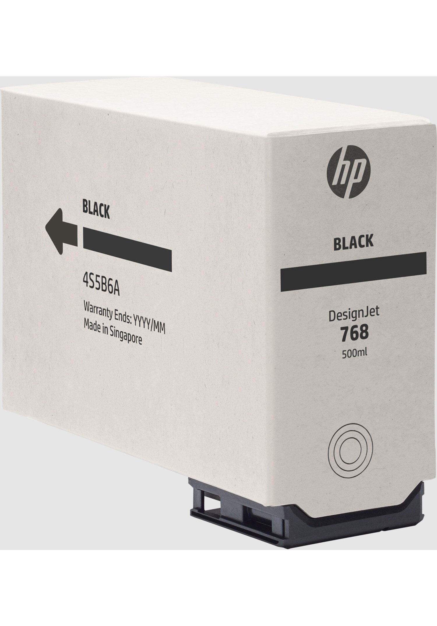 HP 768 Black 500-ml DesignJet Ink Kartric (4S5B6A)