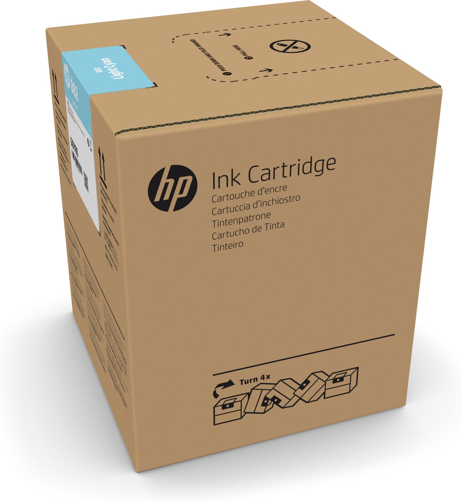 HP 882 5-liter Light Cyan Latex Ink Kartric (G0Z14A)