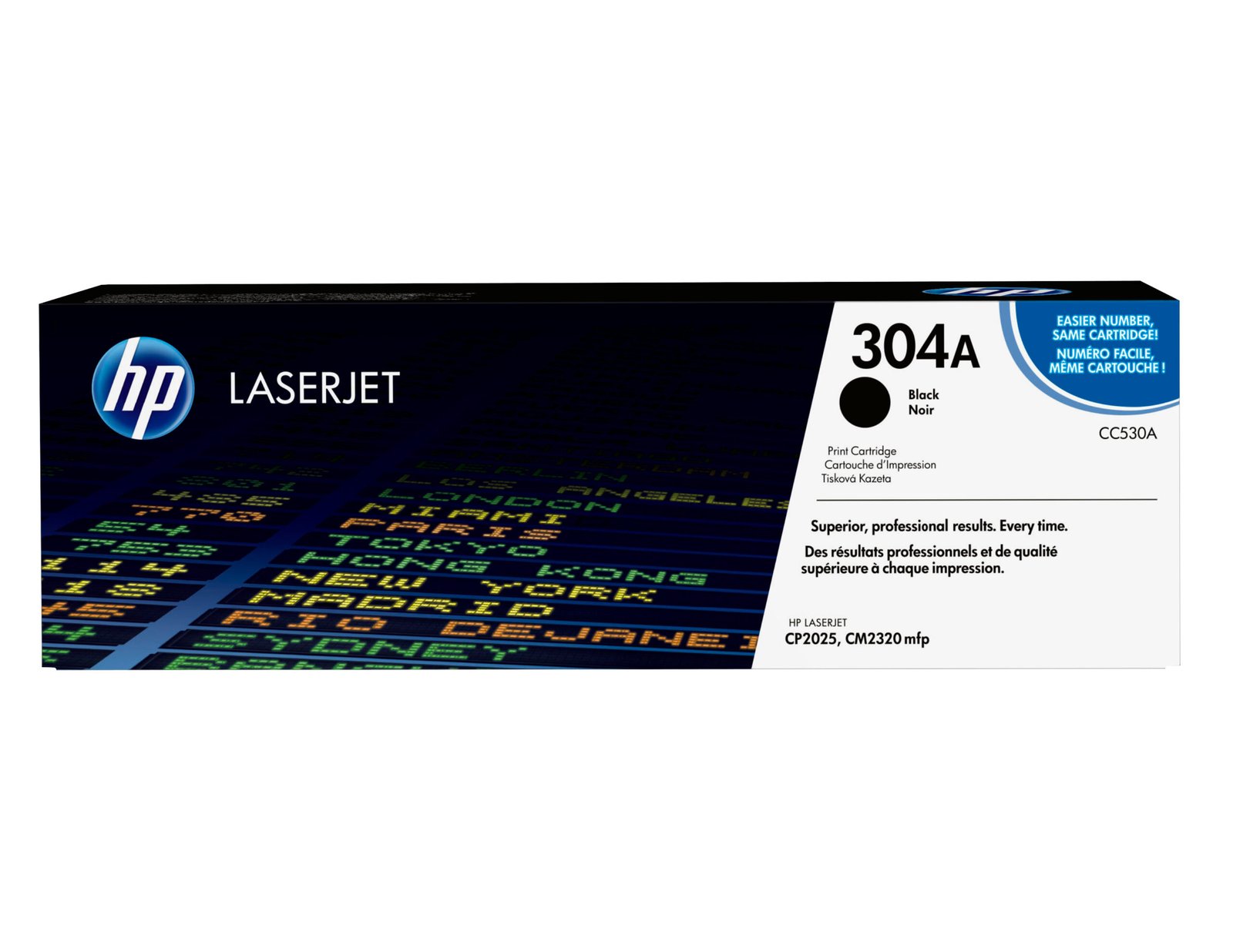 HP 304A Black Original LaserJet Toner Kartric (CC530A)