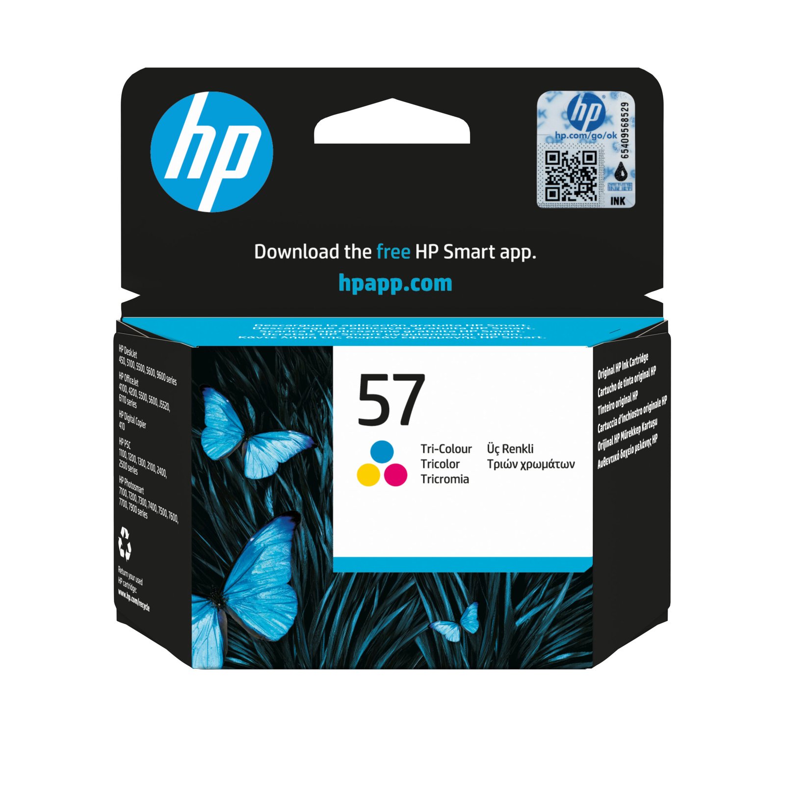 HP 57 Tri-color Original Ink Kartric (C6657AE)