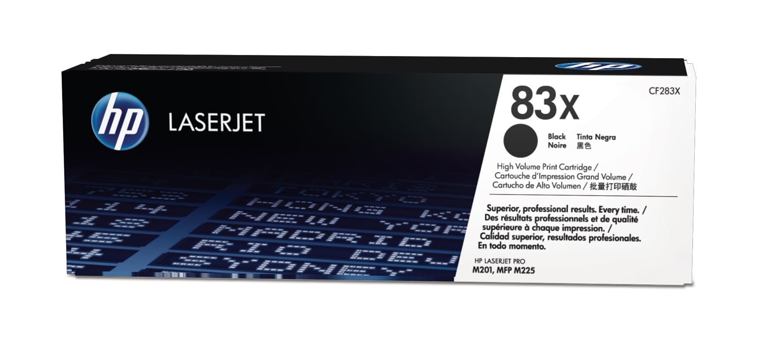 HP 83X High Yield Black Original LaserJet Toner Kartric (CF283X)