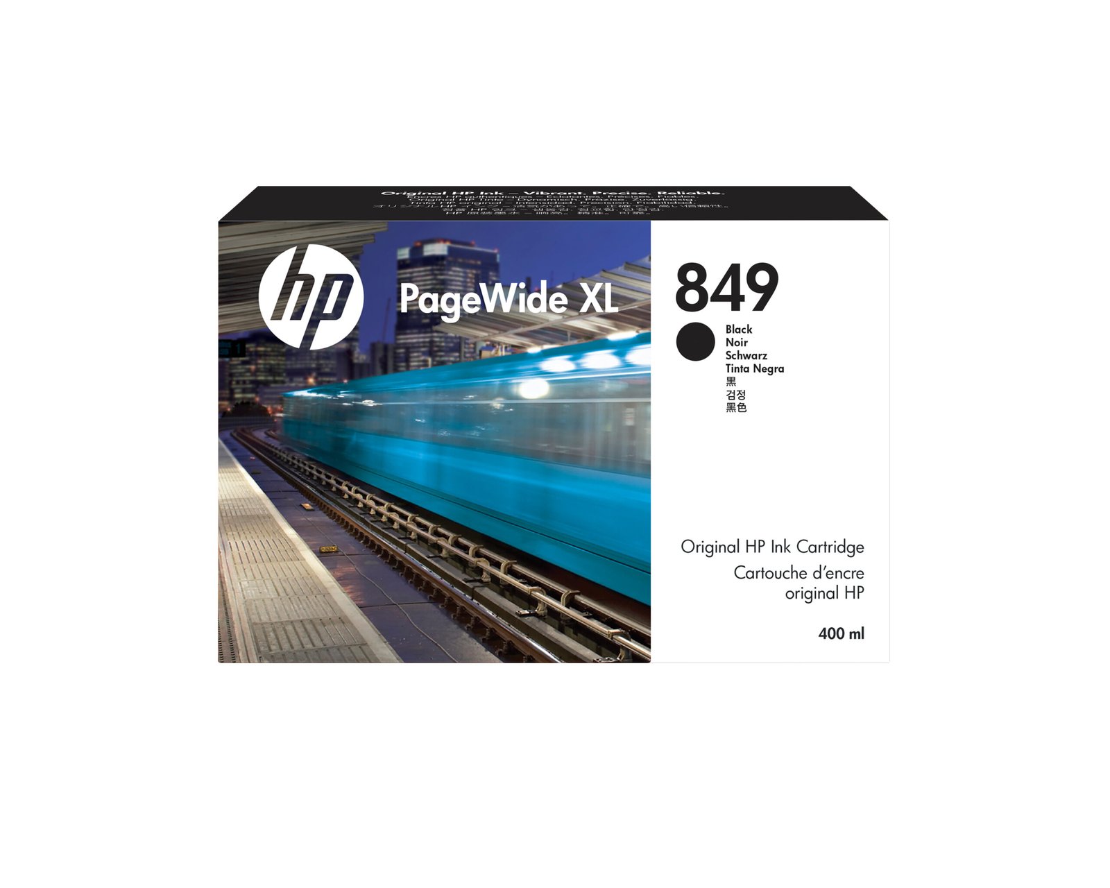 HP 849 400-ml Black PageWide XL Ink Kartric (1XB40A) HP 849 400-ml Black PageWide XL Ink Kartric (1XB40A)