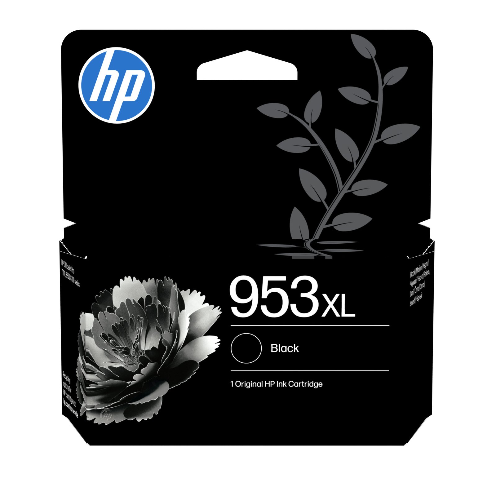 HP 953XL High Yield Black Original Ink Kartric (L0S70AE#301)