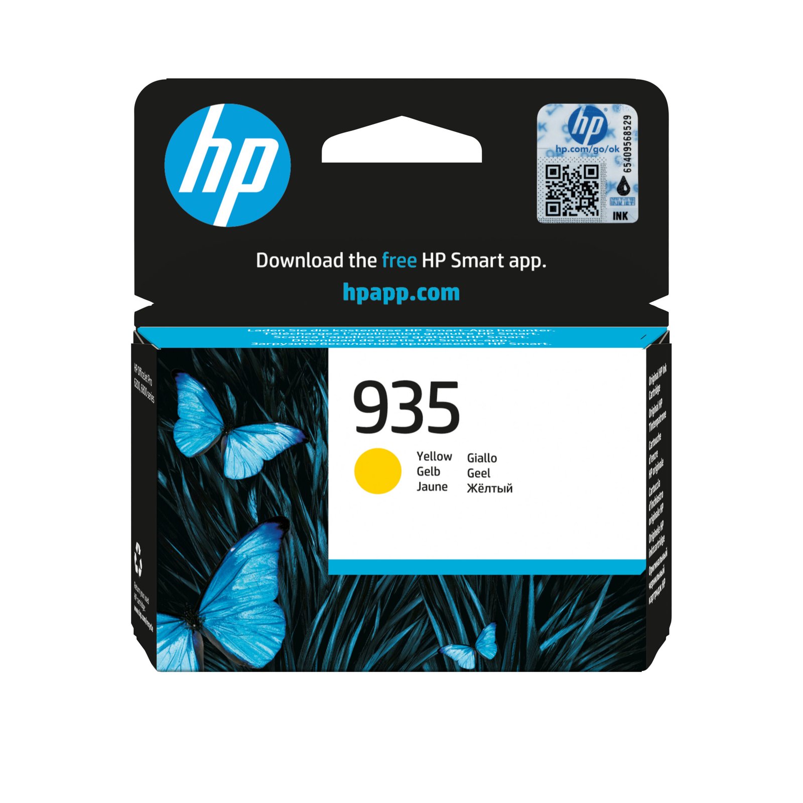 HP 935 Yellow Original Ink Kartric (C2P22AE)