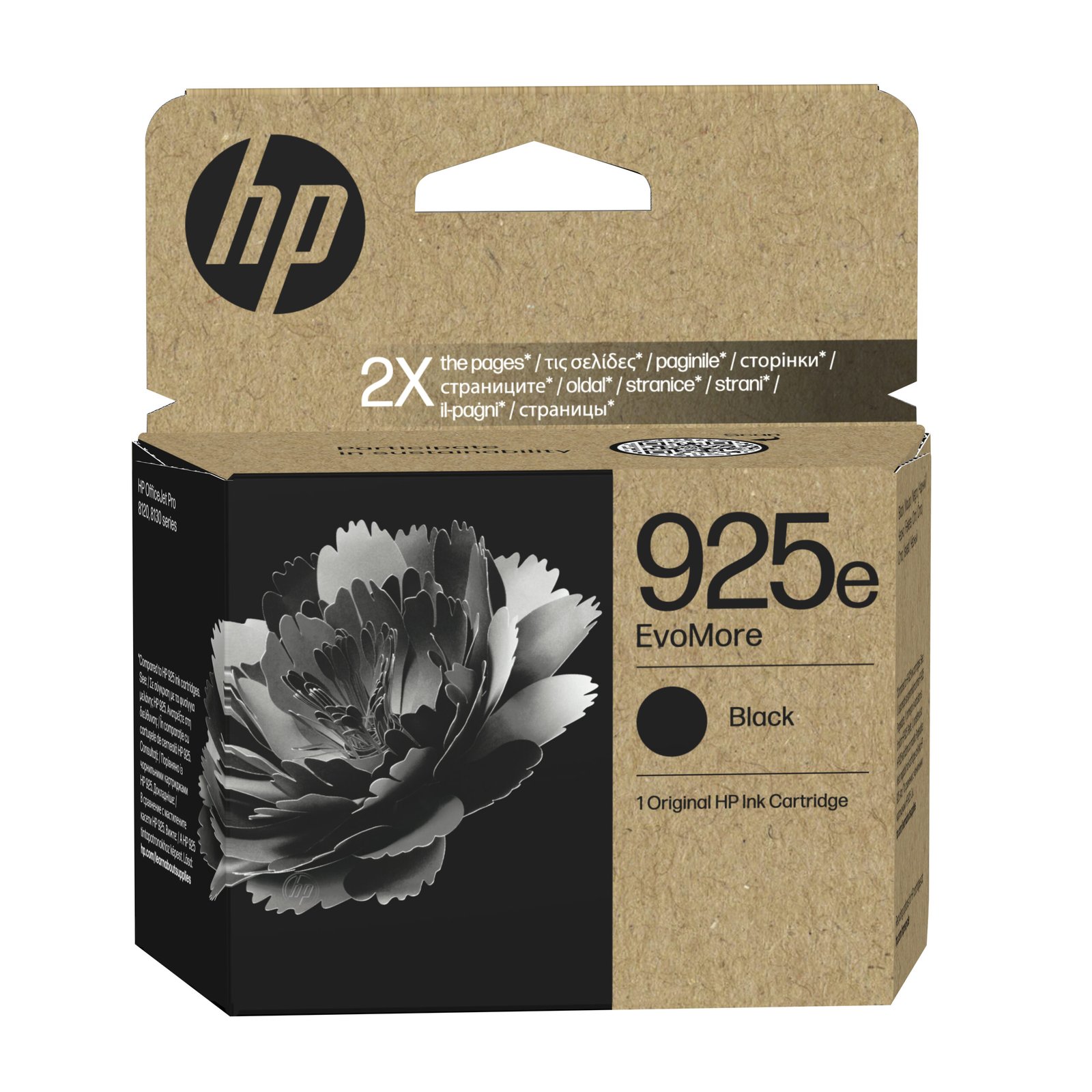 HP 925e EvoMore Black Original Ink Kartric (4K0W3PE)