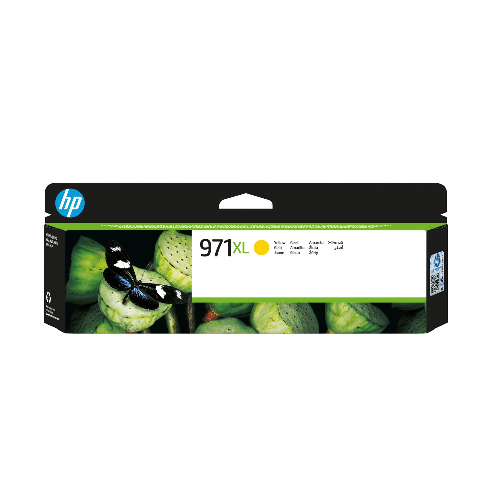 HP 971XL High Yield Yellow Original Ink Kartric (CN628AE)
