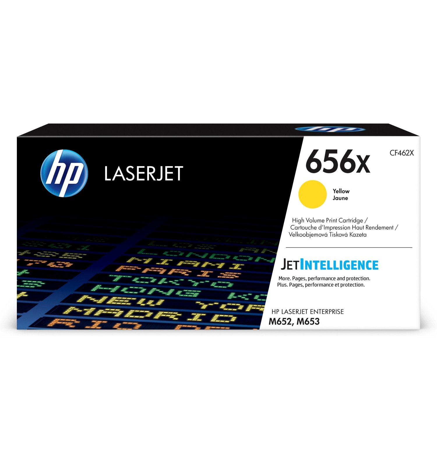 HP 656X High Yield Yellow Original LaserJet Toner Kartric (CF462X)