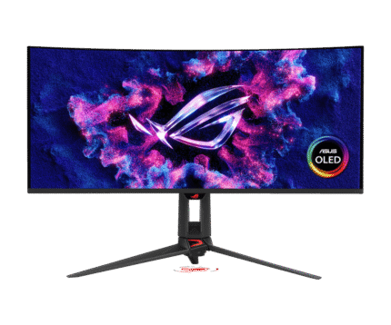 ASUS ROG Swift OLED PG34WCDN Curved Gaming Monitor 34" WQHD(3440x1440) Tandem RGB QD-OLED 360Hz 1300 nits 135% sRGB, 99% DCI-P3 AMD FreeSync Premium Pro, VESA AdaptiveSync, G-SYNC (90LM0CU0-B01971)