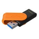 Kingston 256GB Portable USB 3.2 Gen 1 DataTraveler Exodia S (Black/Orange)