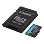 MicroSD kart - Kingston 64GB microSDXC Canvas Go! Plus Gen4 R:200/W:100 UHS-I Class 10 V30 U3 A2 + adapter SDCG4/64GB