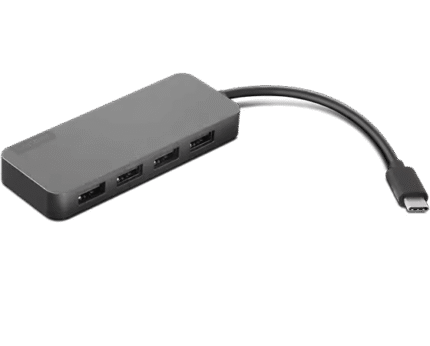 Lenovo USB-C to 4 Port USB-A Hub (4X90X21427)