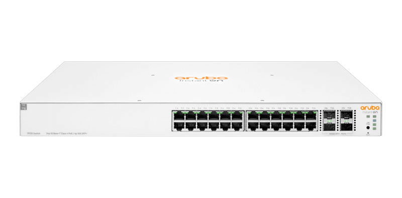 uKfyFF21NBsDDtRu6DBthOgEwgLYFcmXiExkrZFr.png HPE Aruba Instant On 1930 24G Class4 PoE 4SFP/SFP+ 370W Switch (JL684B) - Image 1